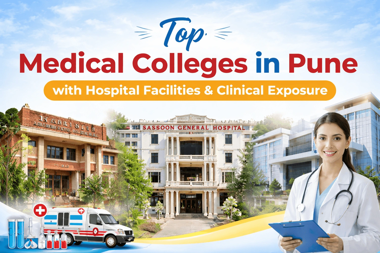 Top Medical Colleges in Pune with Hospital Facilities & Clinical Exposure