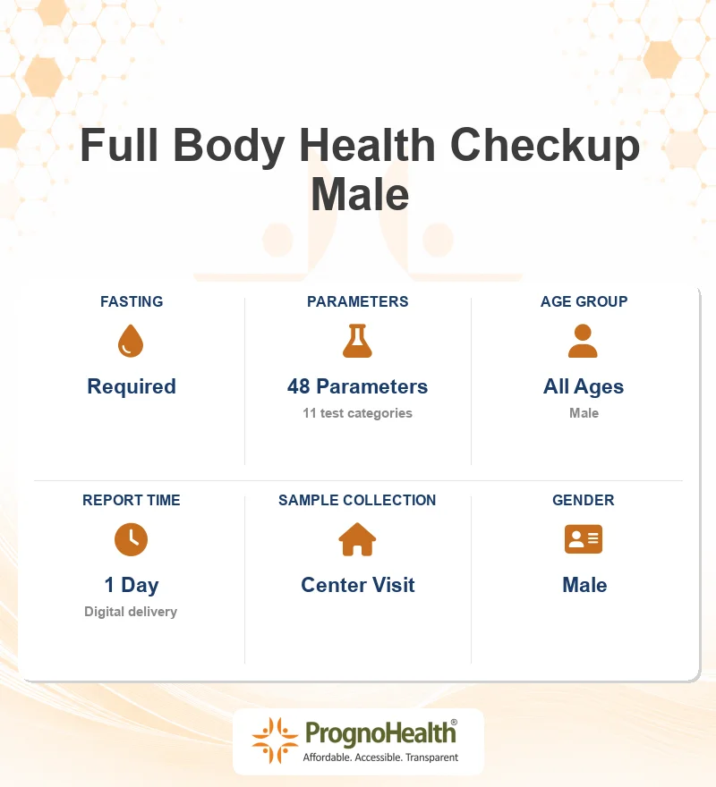 Full Body Health Checkup Male