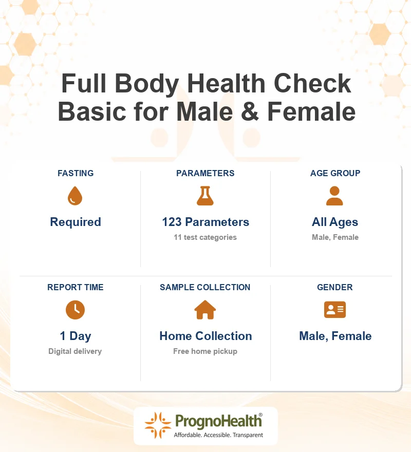 Full Body Health Check Basic for Male & Female