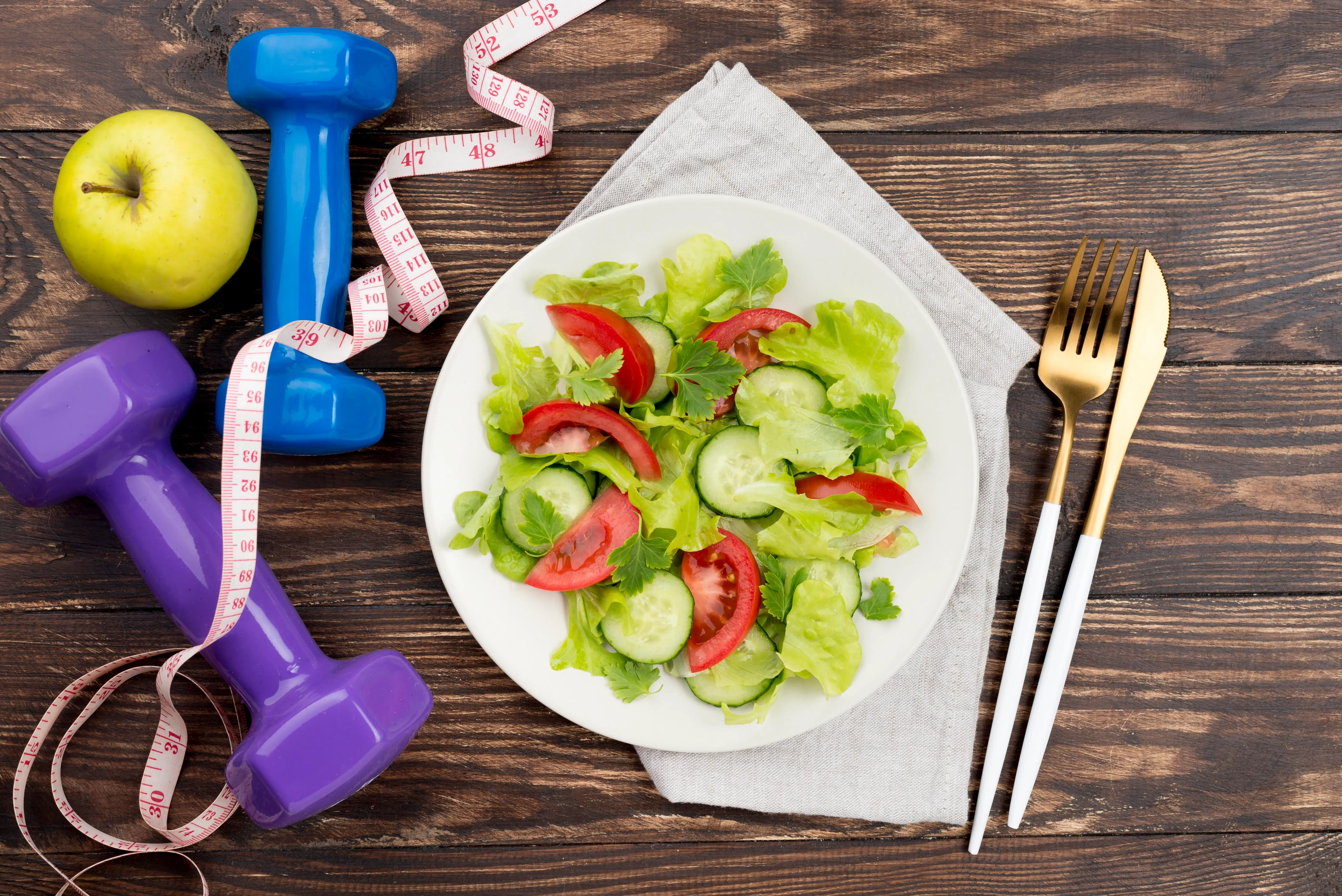 Exercise, Diet & Nutrition for Healthy Life
