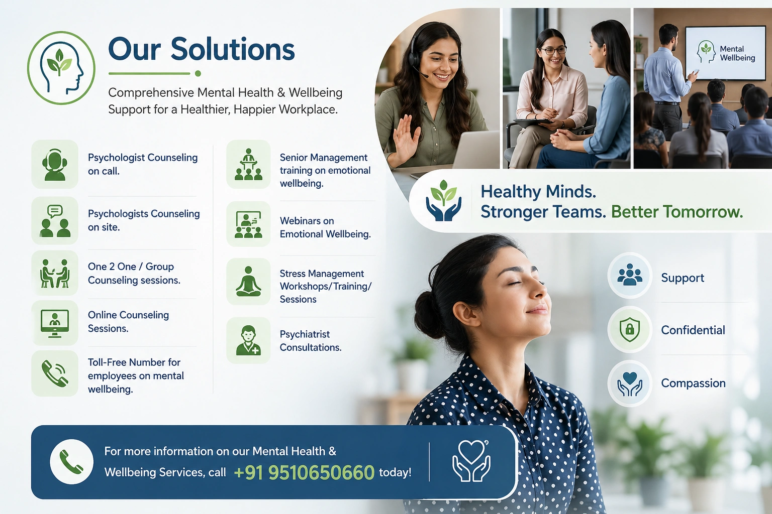 Our Solutions - Mental Health & Wellbeing