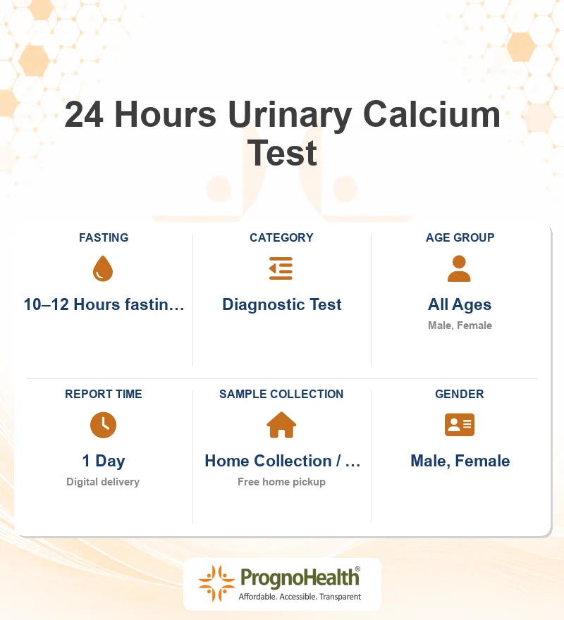 24 Hours Urinary Calcium Test