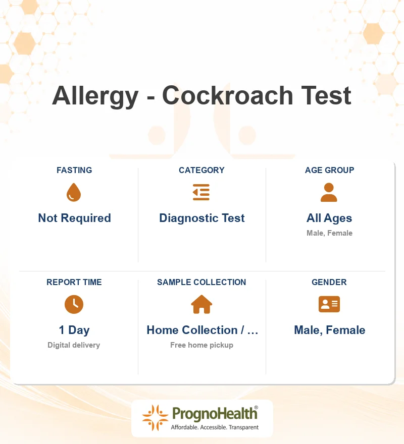 Allergy - Cockroach Test
