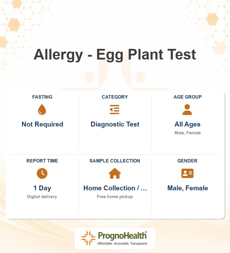 Allergy - Egg Plant Test