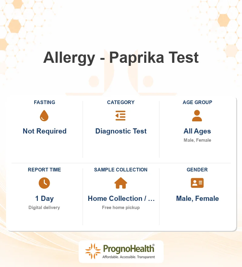 Allergy - Paprika Test