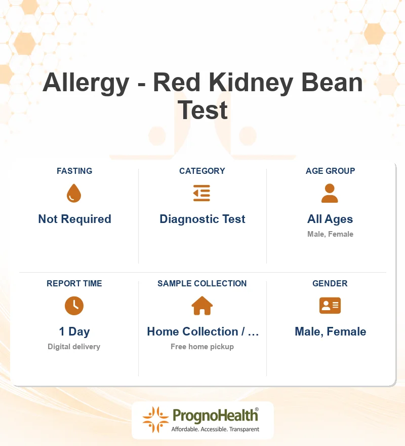 Allergy - Red Kidney Bean Test