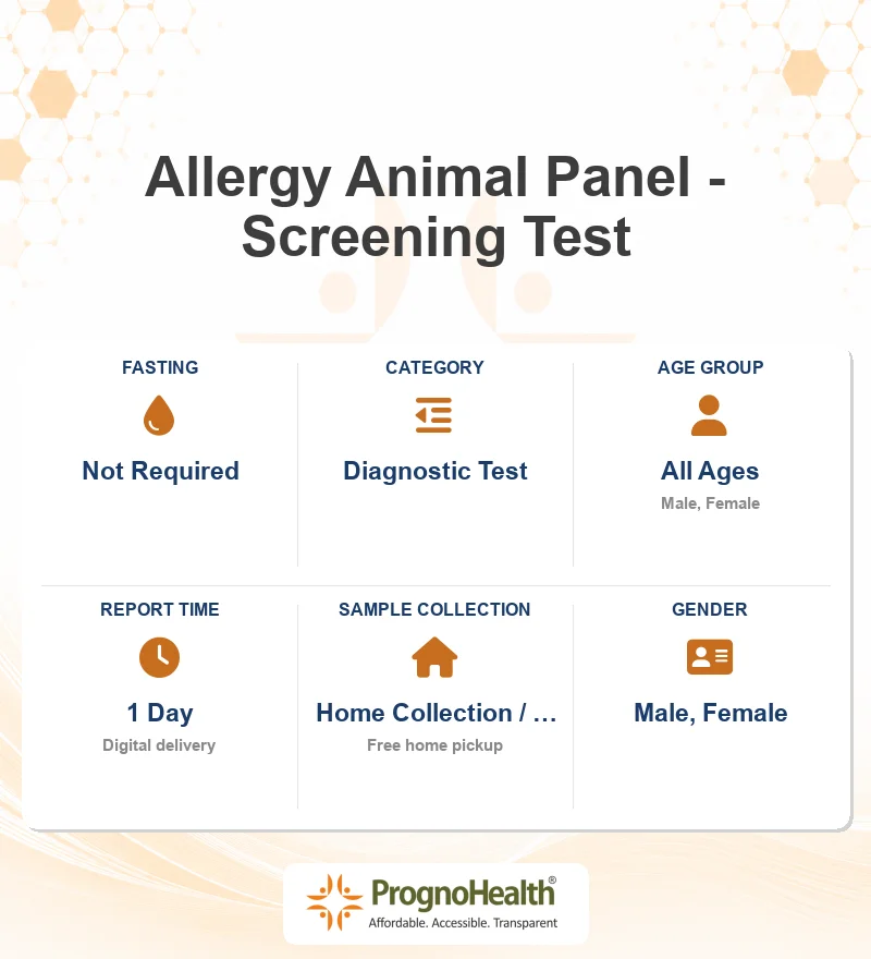Allergy Animal Panel - Screening Test