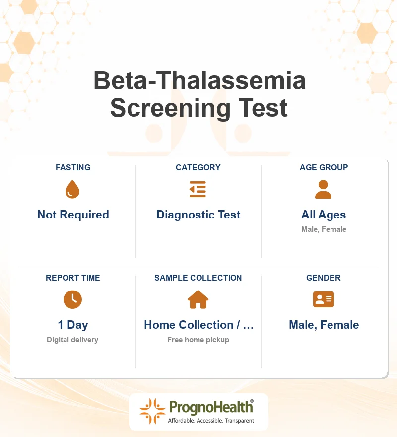Beta-Thalassemia Screening Test