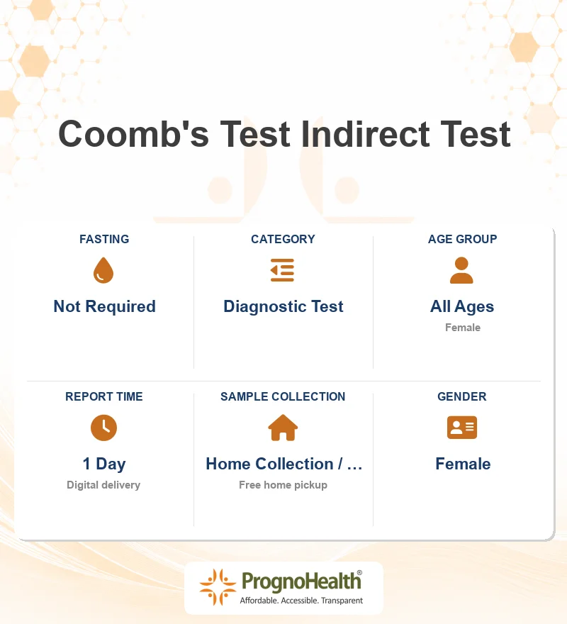 Coomb's Test Indirect Test
