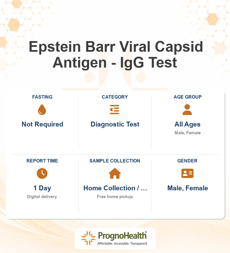 Epstein Barr Viral Capsid Antigen - IgG Test