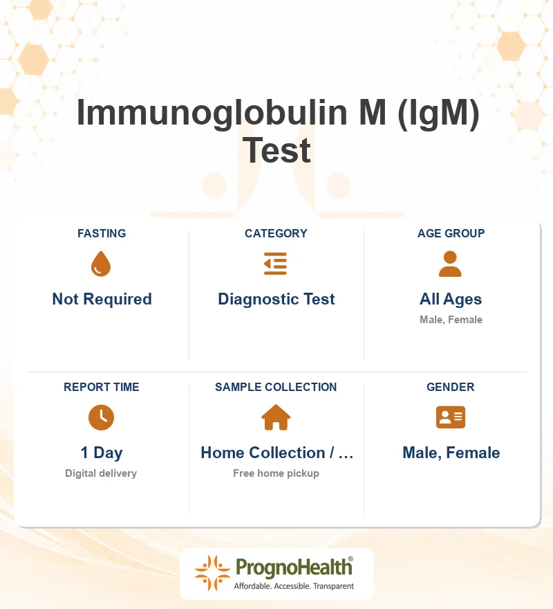 Immunoglobulin M (IgM) Test
