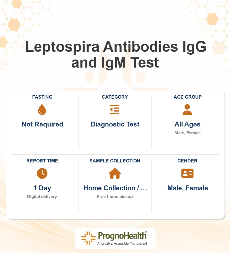 Leptospira Antibodies IgG and IgM Test