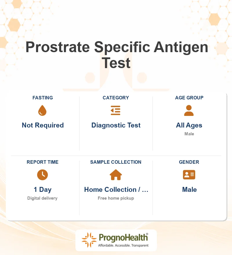 Prostrate Specific Antigen Test