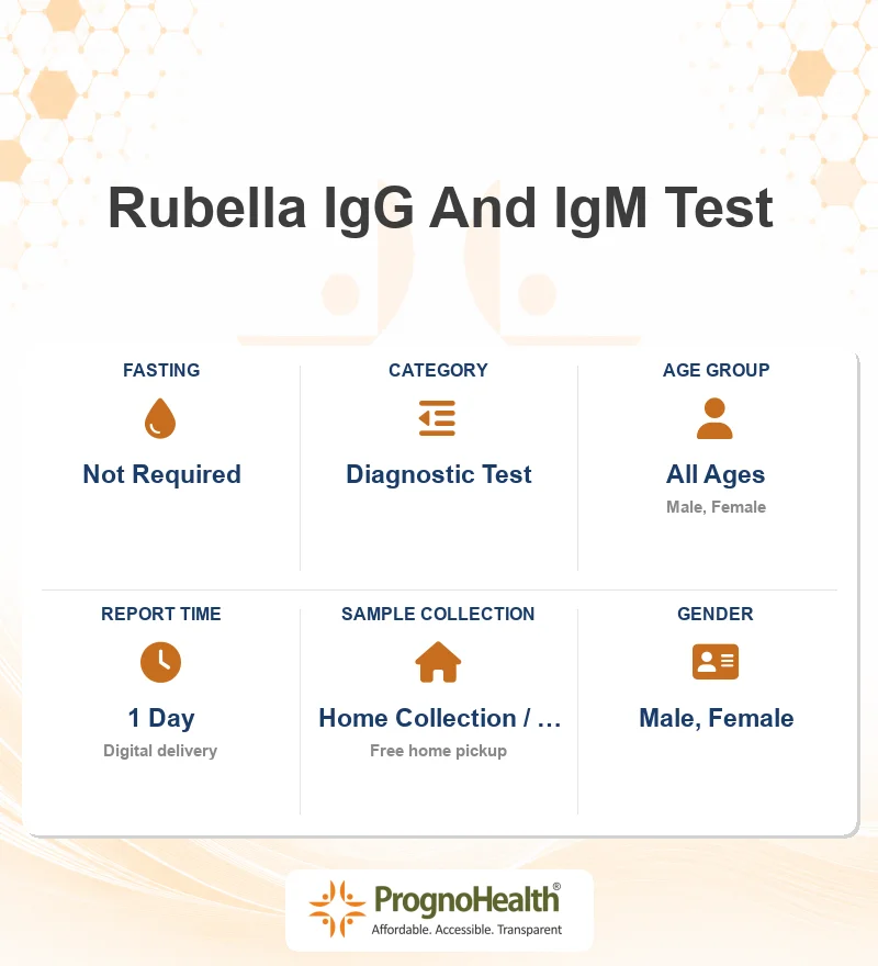 Rubella IgG And IgM Test