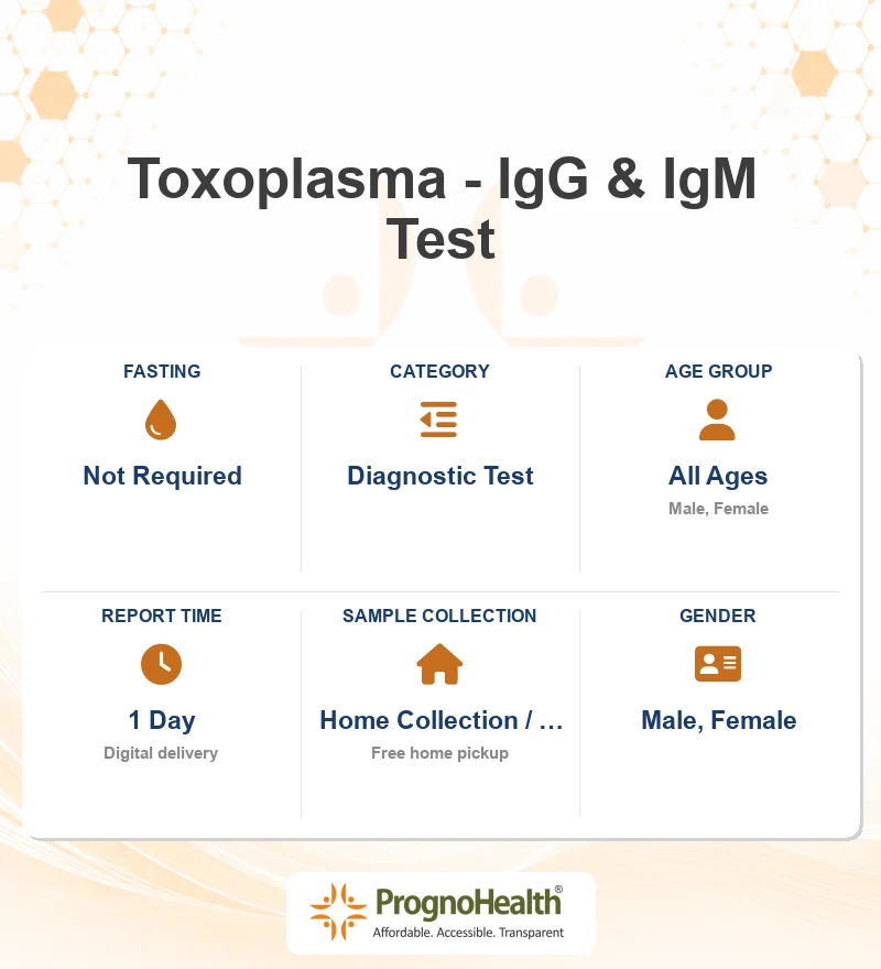 Toxoplasma - IgG & IgM Test