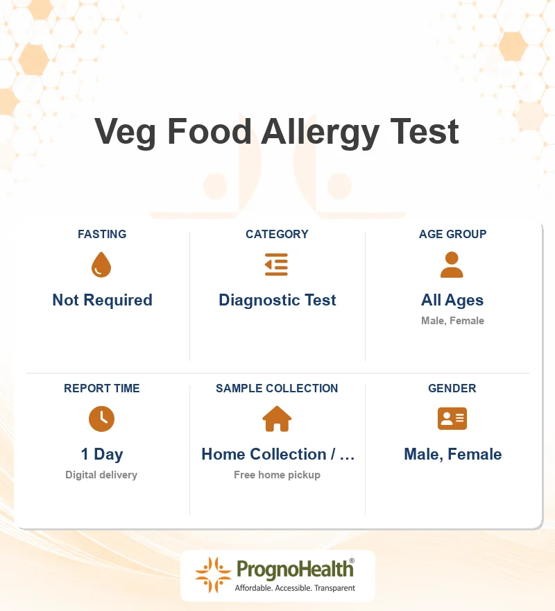 Veg Food Allergy Test