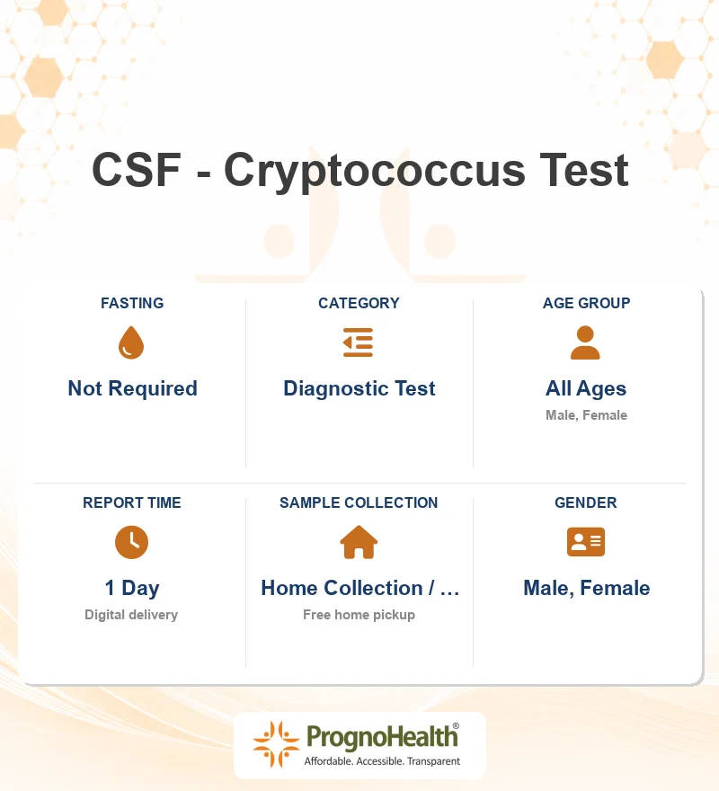 CSF - Cryptococcus Test