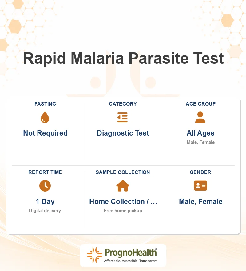 Rapid Malaria Parasite Test