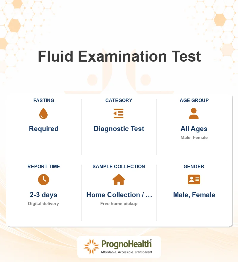 Fluid Examination Test