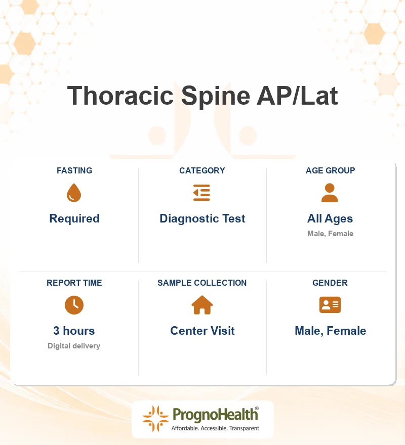 Thoracic Spine AP/Lat