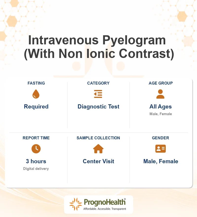 Intravenous Pyelogram  (With Non Ionic Contrast)