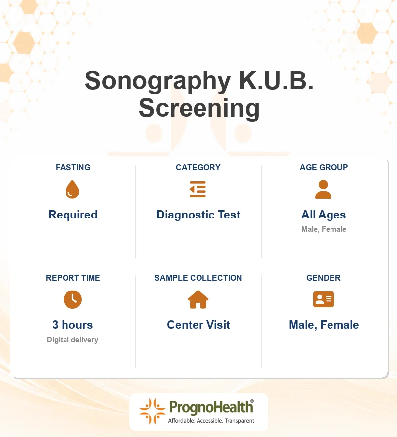 Sonography K.U.B. Screening