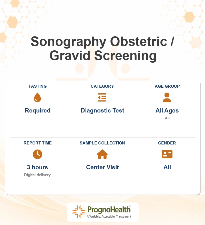 Sonography Obstetric / Gravid Screening