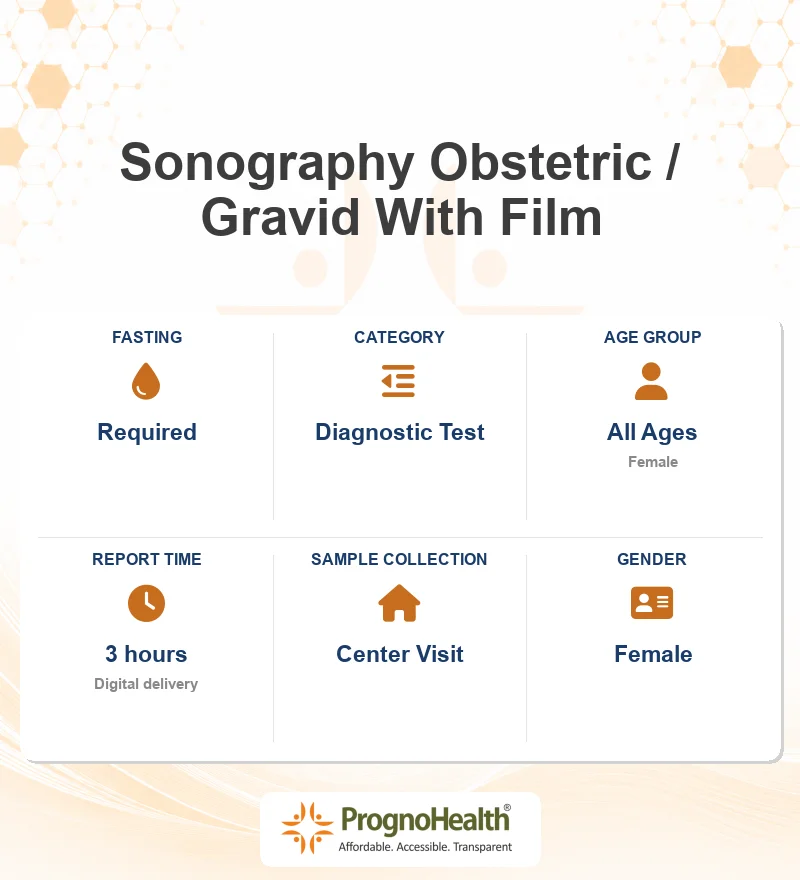 Sonography Obstetric / Gravid With Film