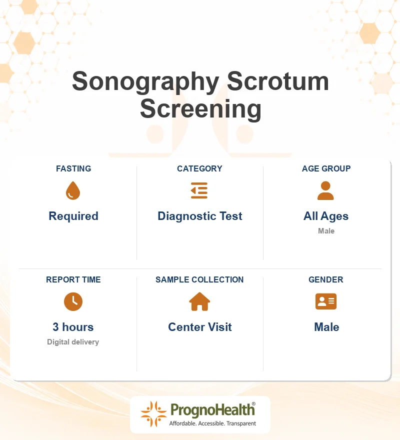 Sonography Scrotum Screening