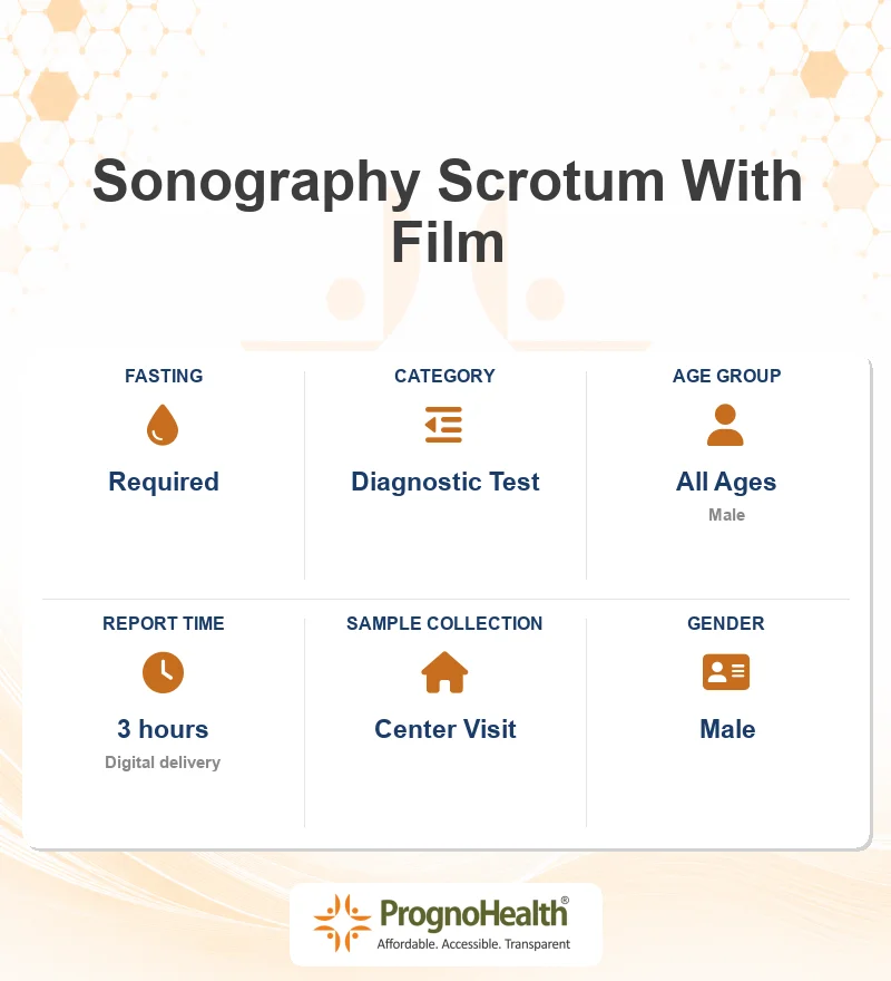 Sonography Scrotum With Film
