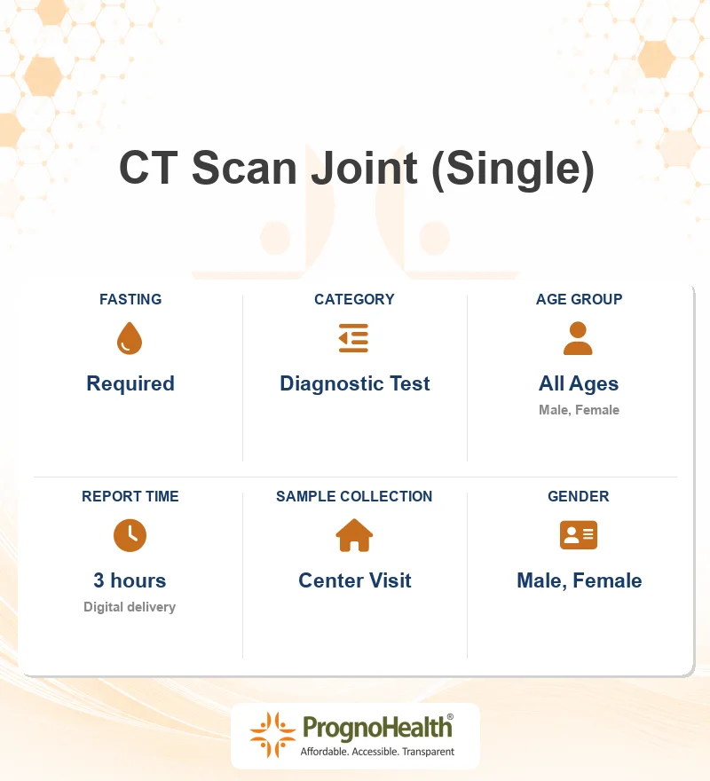 CT Scan Joint (Single)