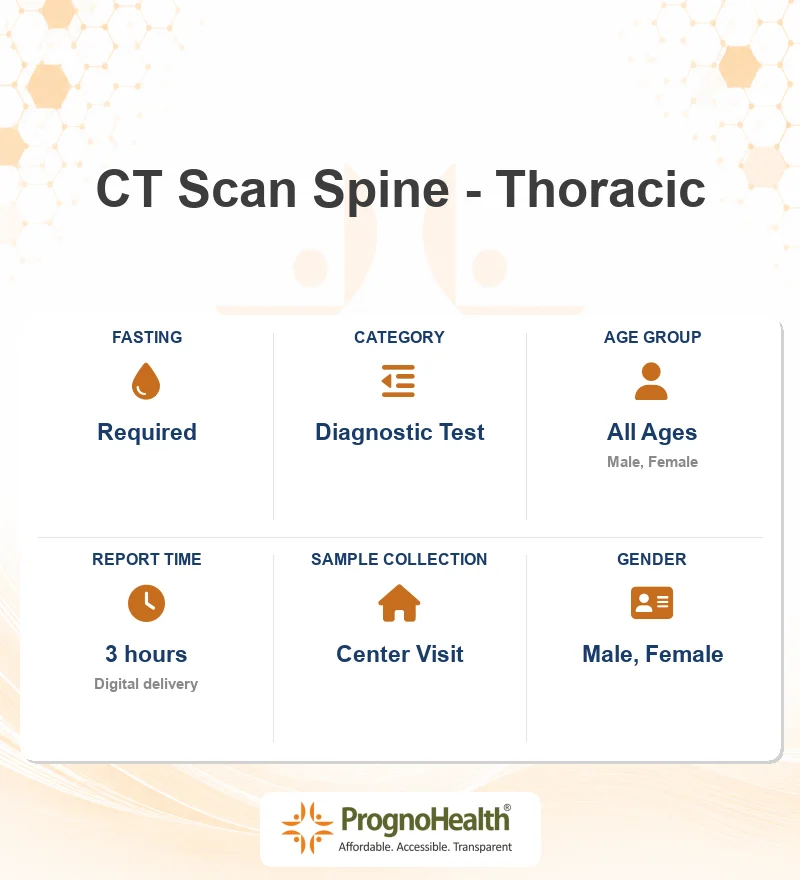 CT Scan Spine - Thoracic