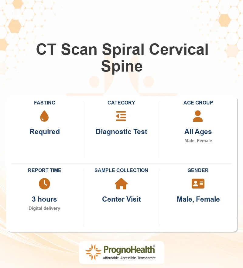 CT Scan Spiral Cervical Spine