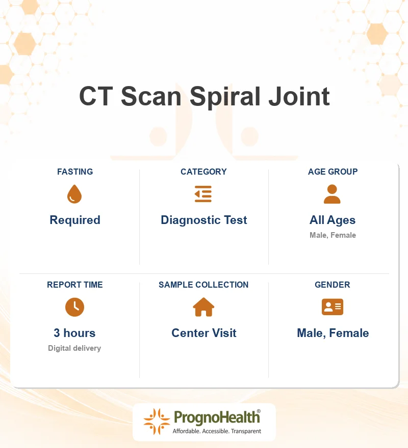 CT Scan Spiral Joint