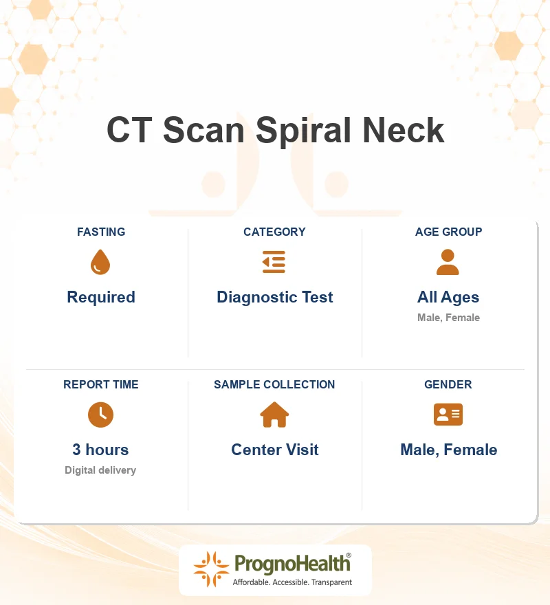 CT Scan Spiral Neck