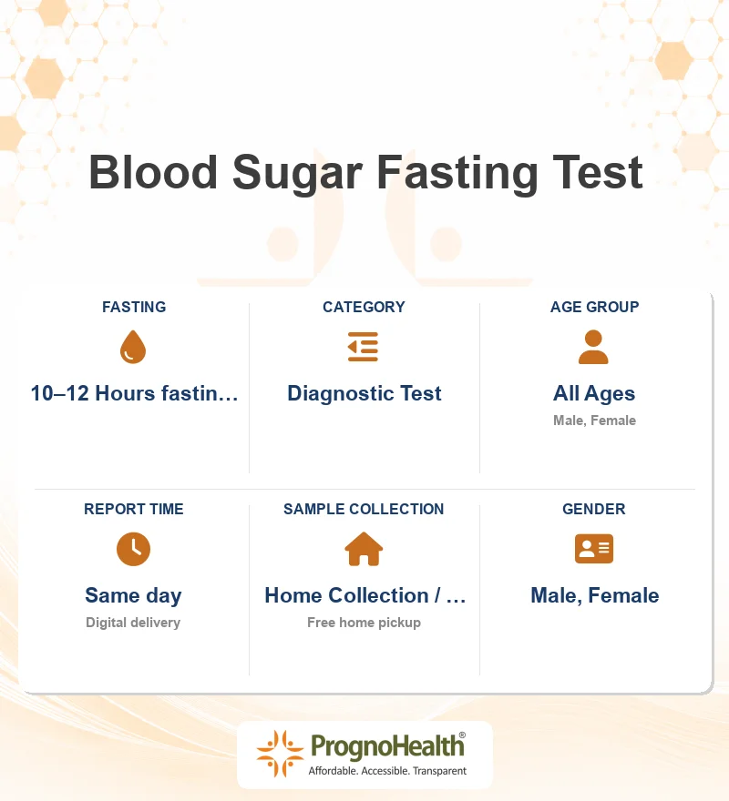 Blood Sugar Fasting Test
