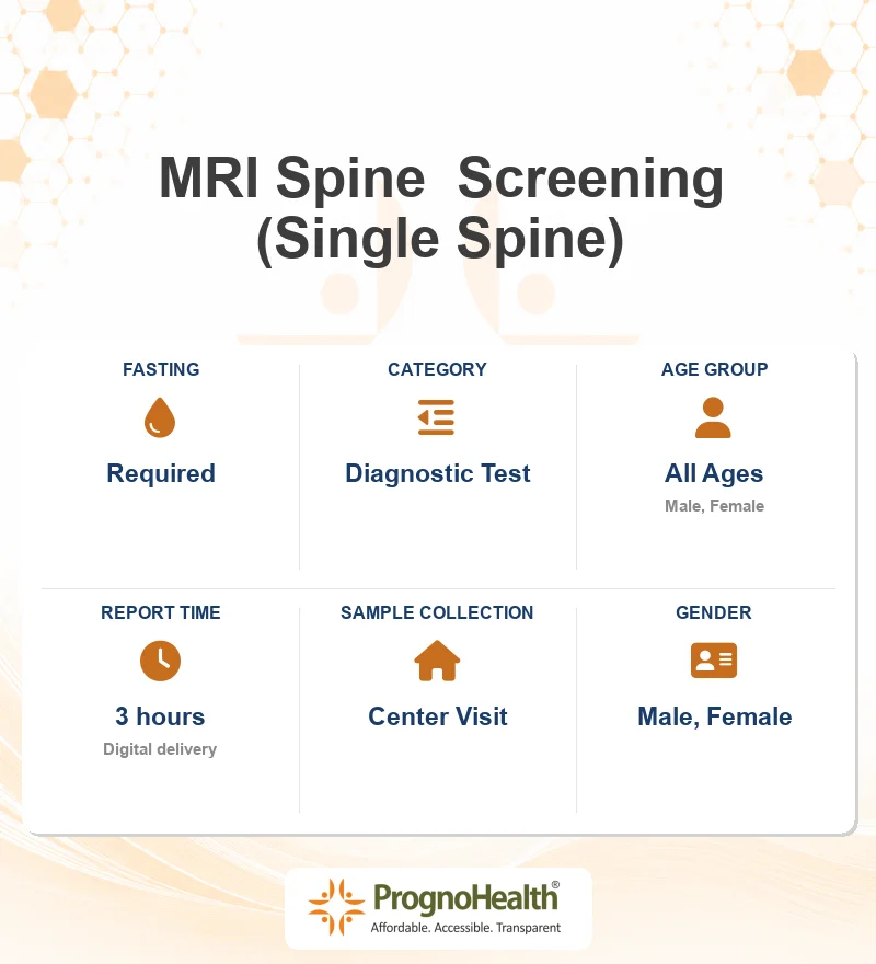MRI Spine  Screening (Single Spine)