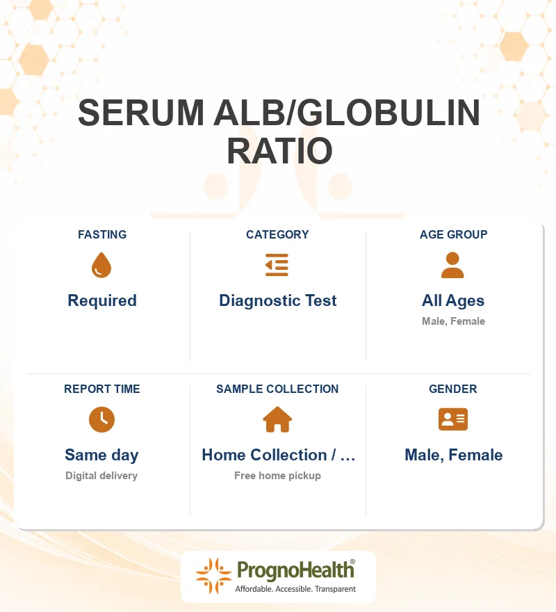 SERUM ALB/GLOBULIN RATIO