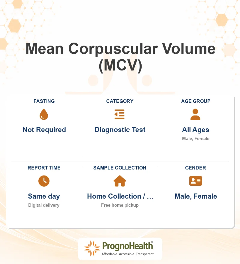 Mean Corpuscular Volume (MCV)