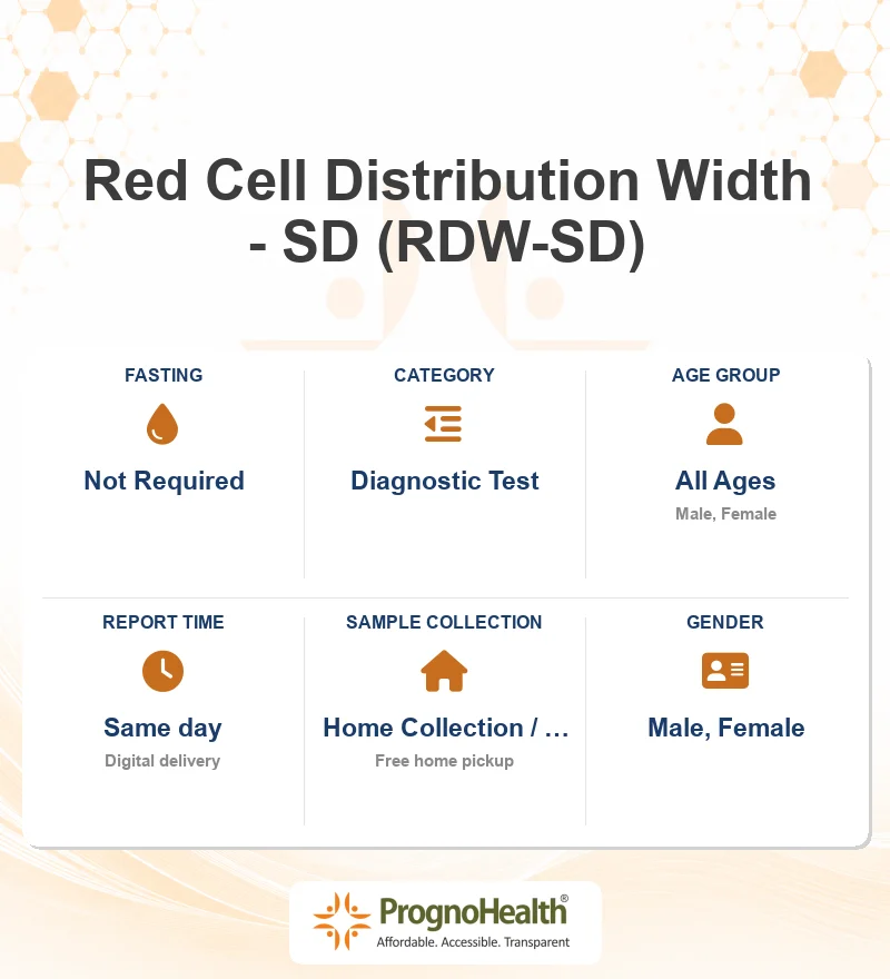 Red Cell Distribution Width - SD (RDW-SD)