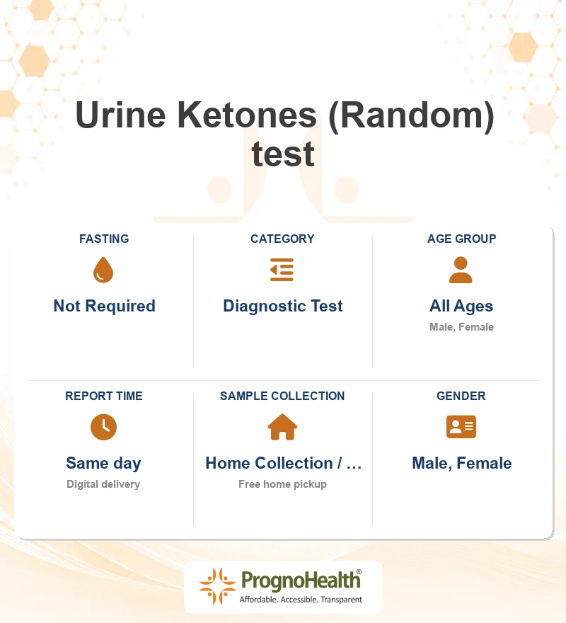 Urine Ketones (Random) test