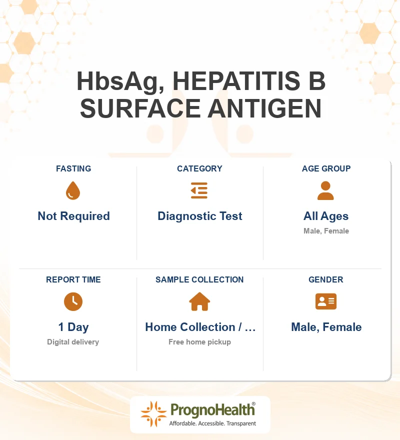 HbsAg, HEPATITIS B SURFACE ANTIGEN