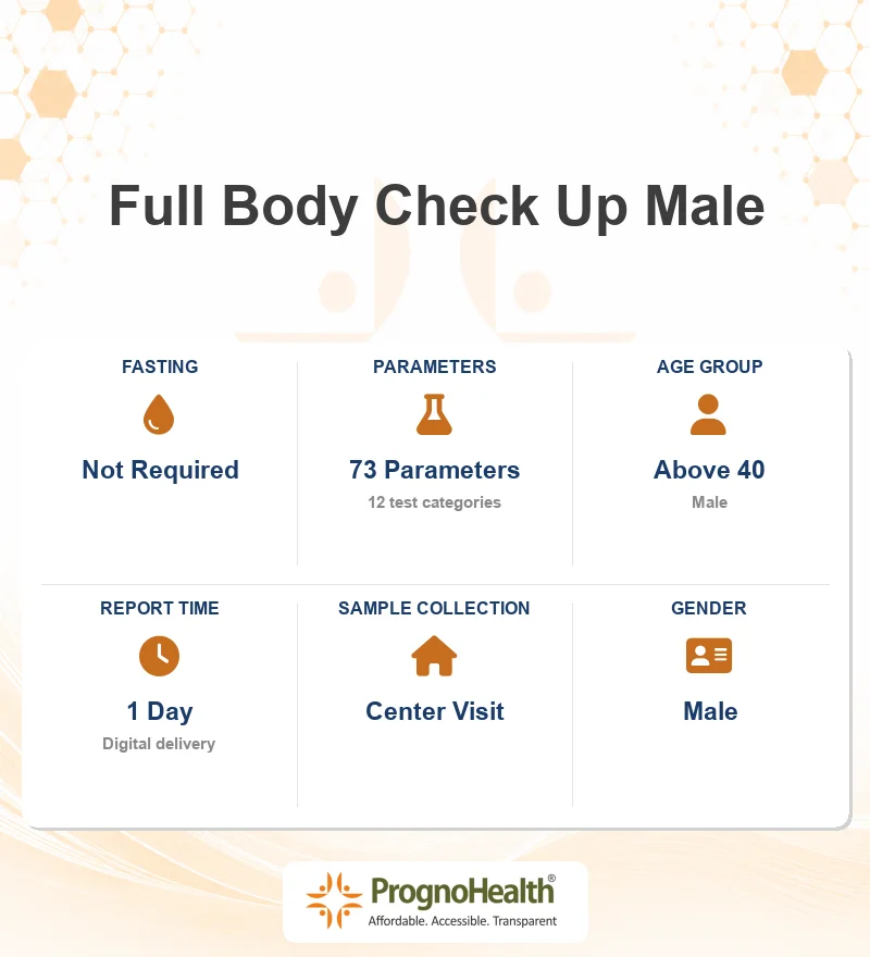 Full Body Check Up Male