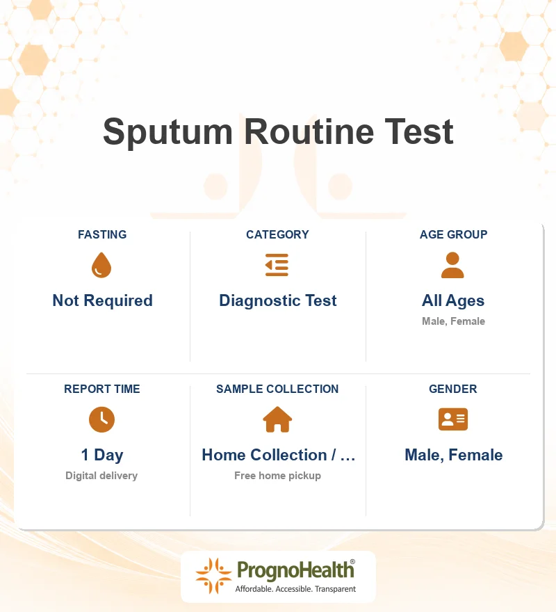 Sputum Routine Test