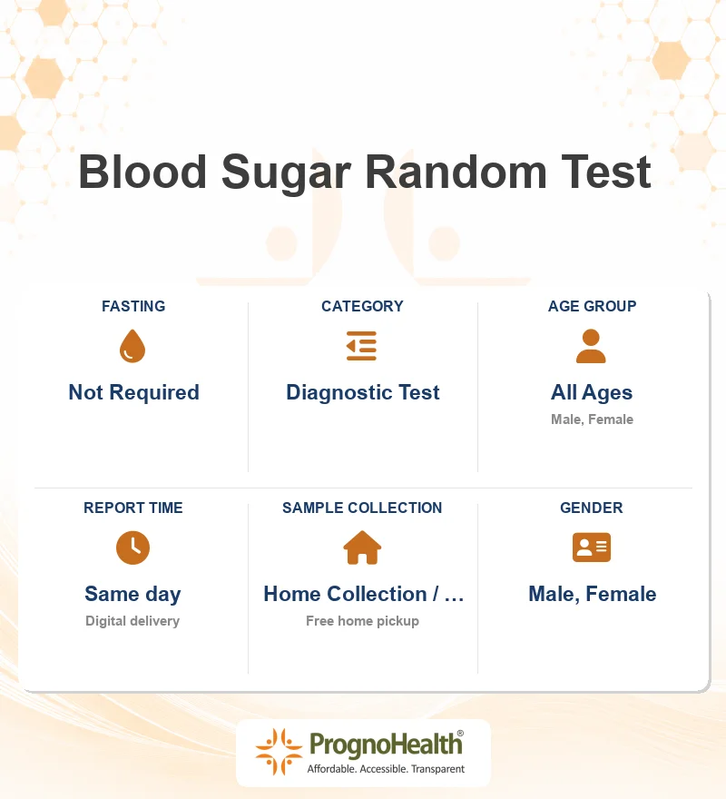 Blood Sugar Random Test