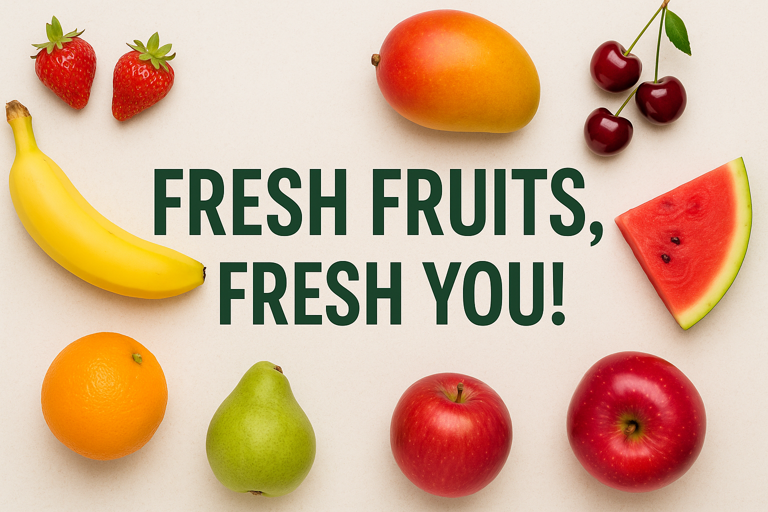 Fresh Fruits & Fresh You!