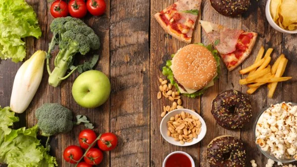 Replace junk food with healthy alternatives
