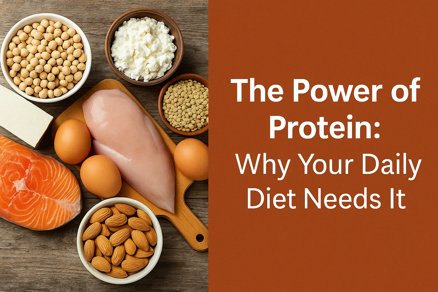 The Power of Protein: Why Your Daily Diet Needs It